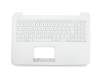 Tastatur inkl. Topcase DE (deutsch) schwarz/weiß original für Asus R558UV