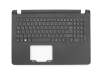 Tastatur inkl. Topcase DE (deutsch) schwarz/schwarz original für Acer Extensa 2540-30AL