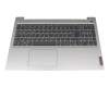 Tastatur inkl. Topcase DE (deutsch) grau/grau mit Backlight original für Lenovo Yoga 720-15IKB (80X70091GE)