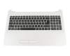 AM1EM000310 Original HP Tastatur inkl. Topcase DE (deutsch) schwarz/weiß