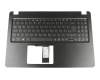 Tastatur inkl. Topcase DE (deutsch) schwarz/schwarz mit Backlight original für Acer Aspire 5 (A515-52G-78GQ)