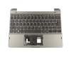 6B.LCSN5.007 Original Acer Tastatur inkl. Topcase DE (deutsch) schwarz/grau