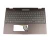 L17578-041 Original HP Tastatur inkl. Topcase DE (deutsch) anthrazit/grau mit Backlight