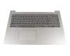 Tastatur inkl. Topcase FR (französisch) grau/silber mit Backlight original für Lenovo IdeaPad 320-15IKBA (80YE) Serie