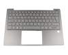 Tastatur DE (deutsch) grau mit Backlight original für Lenovo IdeaPad S530-13IWL (81J7)