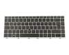 Tastatur DE (deutsch) schwarz/silber mit Mouse-Stick original für HP EliteBook 745 G5 Serie