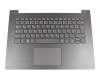 Tastatur inkl. Topcase DE (deutsch) grau/grau original für Lenovo IdeaPad 330-14AST (81D5) Serie
