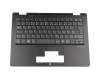 Tastatur inkl. Topcase DE (deutsch) schwarz/schwarz für Aldi Akoya E2216T Serie