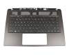 Tastatur inkl. Topcase DE (deutsch) schwarz/schwarz original für MSI P65 Creator 9SF (MS-16Q4)