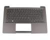 NSK-R71BW Original Darfon Tastatur inkl. Topcase DE (deutsch) schwarz/schwarz mit Backlight