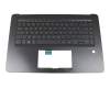 Tastatur inkl. Topcase DE (deutsch) schwarz/schwarz mit Backlight original für Asus ZenBook Pro 15 UX580GE Serie