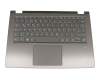 Tastatur inkl. Topcase DE (deutsch) grau/grau original für Lenovo Yoga 530-14ARR (81H9)