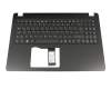 Tastatur inkl. Topcase DE (deutsch) schwarz/schwarz original für Acer Aspire 3 (A315-54K)