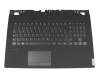 Tastatur inkl. Topcase DE (deutsch) schwarz/schwarz mit Backlight original für Lenovo Legion Y540-17IRH-PG0 (81T3)