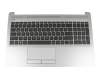 Tastatur inkl. Topcase DE (deutsch) schwarz/silber original für HP 250 G7 SP