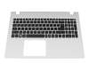 6B.MYWN7.010 Original Acer Tastatur inkl. Topcase DE (deutsch) schwarz/weiß