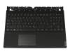 Tastatur inkl. Topcase DE (deutsch) schwarz/schwarz mit Backlight original für Lenovo Legion Y540-15IRH (81SX)