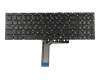 Tastatur DE (deutsch) schwarz mit Backlight original für MSI GE75 Raider 8RE (MS-17E1) Serie