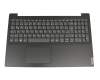 Tastatur inkl. Topcase DE (deutsch) grau/schwarz original für Lenovo IdeaPad S145-15API (81V7)