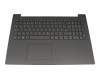 Tastatur inkl. Topcase DE (deutsch) grau/grau mit Backlight original für Lenovo IdeaPad 330-15ICH (81FK) Serie