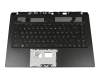 Tastatur inkl. Topcase DE (deutsch) schwarz/schwarz mit Backlight original für MSI GS65 8RE (MS-16Q2) Serie