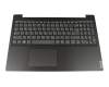 Tastatur inkl. Topcase DE (deutsch) grau/schwarz original für Lenovo IdeaPad L340-15IWL (81LG)
