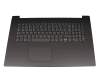 Tastatur inkl. Topcase DE (deutsch) grau/grau mit Backlight original für Lenovo IdeaPad 330-17ICH (81FL005SGE)