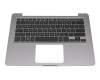 Tastatur inkl. Topcase DE (deutsch) schwarz/grau original für Asus VivoBook S14 S406UA Serie