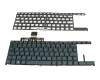Tastatur DE (deutsch) anthrazit mit Backlight original für Asus ZenBook Duo UX481FA