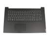Tastatur inkl. Topcase DE (deutsch) grau/schwarz original für Lenovo IdeaPad L340-17IWL (81M0)