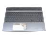 Tastatur inkl. Topcase DE (deutsch) anthrazit/anthrazit mit Backlight original für HP Pavilion 15-cs2300