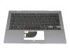 Tastatur inkl. Topcase DE (deutsch) schwarz/grau mit Backlight original für Asus Pro B9440UA