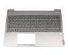 Tastatur inkl. Topcase DE (deutsch) grau/silber mit Backlight original für Lenovo IdeaPad S540-15IWL (81SW)