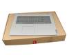 Tastatur inkl. Topcase DE (deutsch) grau/silber original für Lenovo IdeaPad 3-17ADA05 (81W2)