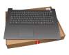 FA1JX0004X0 Original Tastatur inkl. Topcase DE (deutsch) grau/schwarz