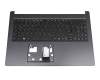 Tastatur inkl. Topcase DE (deutsch) schwarz/schwarz original für Acer Aspire 5 (A515-54)