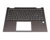 Tastatur inkl. Topcase CH (schweiz) anthrazit/anthrazit mit Backlight original für Lenovo Yoga 730-13IKB (81CT0023GE)
