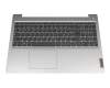 Tastatur inkl. Topcase DE (deutsch) grau/silber original für Lenovo IdeaPad 3-15IML05 (81WR/81WB)