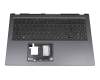 NKI151310N Original Acer Tastatur inkl. Topcase DE (deutsch) schwarz/schwarz mit Backlight