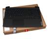 Tastatur inkl. Topcase DE (deutsch) schwarz/schwarz mit Backlight original für Lenovo IdeaPad Gaming 3-15IMH05 (81Y4)