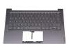 5CB1B05291 Original Lenovo Tastatur inkl. Topcase DE (deutsch) grau/grau mit Backlight
