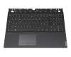 Tastatur inkl. Topcase FR (französisch) schwarz/schwarz mit Backlight original für Lenovo Legion Y540-15IRH (81SX004UGE)