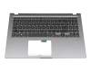 90NB0T41-R30GE0 Original Asus Tastatur inkl. Topcase DE (deutsch) schwarz/grau