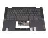 Tastatur inkl. Topcase DE (deutsch) dunkelgrau/grau (platinum grey) original für Lenovo IdeaPad Flex 5-14ARE05 (81X2)