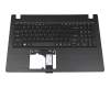 Tastatur inkl. Topcase US (englisch) schwarz/schwarz original für Acer Aspire 3 (A315-51-31FY)