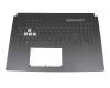 90NR0971-R31UK1 Original Asus Tastatur inkl. Topcase UK (englisch) schwarz/transparent/schwarz mit Backlight