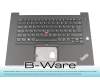 Tastatur inkl. Topcase DE (deutsch) schwarz/schwarz mit Backlight und Mouse-Stick original B-Ware für Lenovo ThinkPad X1 Extreme (20MGS0EQ00)