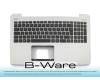 Tastatur inkl. Topcase DE (deutsch) schwarz/silber original B-Ware für Asus F555UB-XO044T