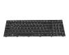 Tastatur DE (deutsch) schwarz mit Backlight für Gaming Guru Neptun Ryzen RTX2060 (NH50ADS)