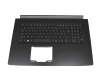 Tastatur inkl. Topcase FR (französisch) schwarz/schwarz original für Acer Aspire 5 (A517-51-33ZT)